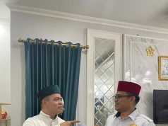 Haji Rochmani ketua Gifans Garuda Indonesia Kota Bekasi dorong Persatuan dan kesatuan di Bukber DPP FPMM