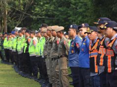 Jamin Keamanan Pemudik, Polres Banyuasin Gelar Apel Pasukan Operasi Ketupat Musi