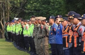 Jamin Keamanan Pemudik, Polres Banyuasin Gelar Apel Pasukan Operasi Ketupat Musi