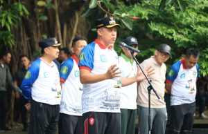 Peringati HPSN 2026, Wali Kota Tri Adhianto Pimpin Aksi Grebek K3 di Hutan Kota Patriot