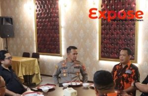 Kapolresta Pontianak Perkuat Sinergitas dengan MPC Pemuda Pancasila Kota Pontianak