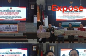 Belum Genap Satu Bulan Kejati Kalbar Kembali Selamatkan Rp.55 Milyar,Pemulihan Tembus Rp. 170 Milyar Dari Skandal Bauksit