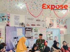 Kawal Pendistribusian Makan Bergizi Gratis, Babinsa Roban Hadir di Tengah Pelajar.