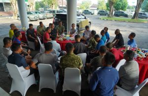 Pangdam II/Swj Sempatkan Diri Jaga Stamina