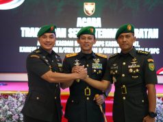 Mayjen Ujang Darwis Pimpin Sertijab Pejabat Utama Kodam