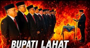 Bupati Lahat Lakukan Pelantikan Sejumlah Pejabat