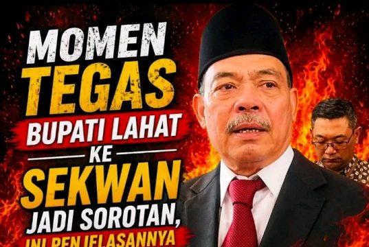 Video Kemarahan Bupati ke Sekwan DPRD Menjadi Viral