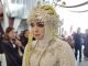 Pesona Nova Alisya Putri Dengan Balutan Kebaya Putih Terlihat Anggun di Acara Pernikahan nya