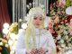 Pesona Nova Alisya Putri Dengan Balutan Kebaya Putih Terlihat Anggun di Acara Pernikahan nya