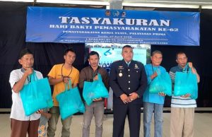HAB ke-62 Lembaga Pemasyarakatan Kelas IIA Warungkiara Gelar Bakti Sosial Untuk Keluarga Warga Binaan