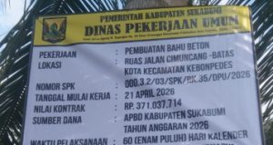 Pelebaran Ruas Jalan Cimuncang – Batas di Kebut Pengerjaannya Oleh CV.Bunda Mandiri Berkarya