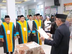 Dewan Hakim MTQ Ke-47 Tingkat Sukabumi Resmi di Lantik
