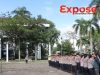 Kapolresta Pontianak Pimpin Apel Pengamanan Aksi Unjuk Rasa SPARKA di Kantor Gubernur