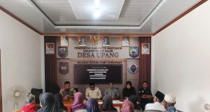 Pemdes Upang Lakukan Penyaluran BLT DD Januari-Mei
