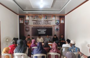 Pemdes Upang Lakukan Penyaluran BLT DD Januari-Mei