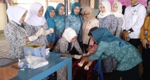 HUT ke-75, IBI Ranting Gelar Baksos Kesehatan