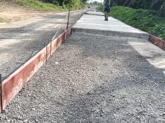 Dinilai Tak Sesuai, Pembangunan Jalan Disoal Masyarakat Simpang Raja