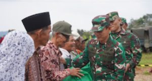 Pangdam II/Sriwijaya Kunker ke Semendo
