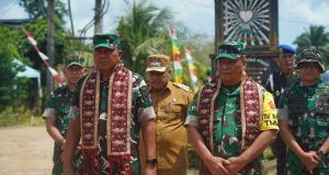 Brigjen TNI Iwan Ma’ruf Dampingi Tim Wasev Kunker ke Pematang Sukatani