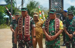Brigjen TNI Iwan Ma’ruf Dampingi Tim Wasev Kunker ke Pematang Sukatani