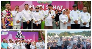 Disdikbud Gelar Jalan Santai Peringati HUT Lahat ke-157