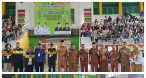 Pemkab Lahat Menggelar Festival Drum Band Jenjang Sekolah Dasar