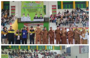Pemkab Lahat Menggelar Festival Drum Band Jenjang Sekolah Dasar