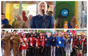 Wakili Bupati Widia Ningsih Buka Lomba Drumband jenjang SMP
