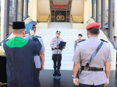 Kapolresta Pontianak Pimpin Sertijab Kapolsek Pontianak Timur