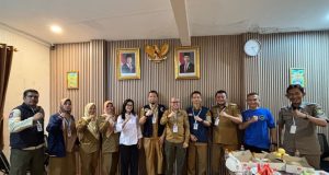 SPPG Jayamekar 2 Terima kunjungan Satgas MBG Kepala Puskesmas Camat Serta Lurah Jayamekar
