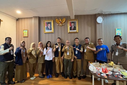 SPPG Jayamekar 2 Terima kunjungan Satgas MBG Kepala Puskesmas Camat Serta Lurah Jayamekar