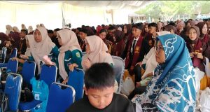 Angkatan Xll Pelajar SMA Negeri Satu Air Salek Gelar Tasyakuran