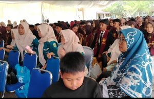 Angkatan Xll Pelajar SMA Negeri Satu Air Salek Gelar Tasyakuran