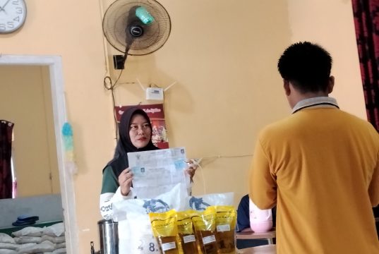 Koordinator Penyaluran Banpang di Srikaton Realisasikan Bantuan Perdusun