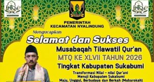 Kepala Desa Cijangkar Berikan Ucapan Selamat Untuk Kontingen Kec Nyalindung Dalam Ajang MTQ tingkat kabupaten Sukabumi