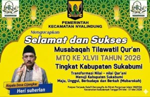 Kepala Desa Cijangkar Berikan Ucapan Selamat Untuk Kontingen Kec Nyalindung Dalam Ajang MTQ tingkat kabupaten Sukabumi