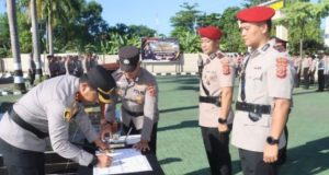 Polres Sukabumi Rotasi Sejumlah Jabatan Strategis