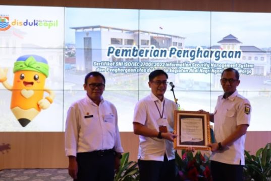 Kadisdukcasip Sukabumi Hadiri Rakor Kepala Disdukcasip Se- Jabar