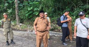 Bupati Sukabumi Tinjau Langsung Proses Perbaikan Ruas Jalan Kopeng- Cipetir yang Dikerjakan Oleh CV.Muhazzab Fauzi Mandiri