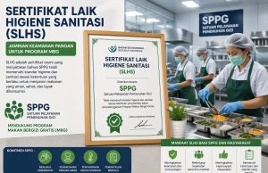 Dapur SPPG di Sukabumi Baru 67% yang Mengantongi Sertifikat Laik Higienis Sanitasi (SLHS)