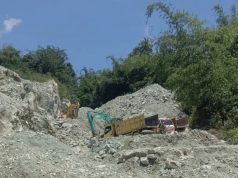 Pemerintah Kecamatan Cikembar Sidak Tambang Batu Hijau
