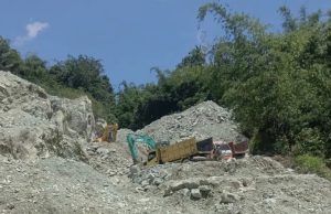 Pemerintah Kecamatan Cikembar Sidak Tambang Batu Hijau