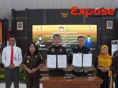 Perkuat Demokrasi Dan Pengawalan Hukum Pemilu KPU Kalbar Dan Kejaksaan Tanda Tagani Perjanjian Kerja Sama