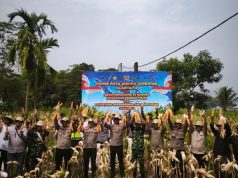 Satreskrim Polres Karawang Dukung Penuh Program Pemerintah Dalam Mewujudkan Kemandirian Pangan Nasional