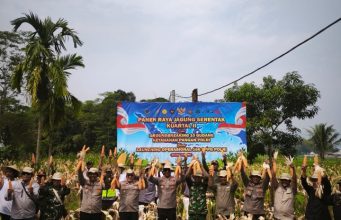 Satreskrim Polres Karawang Dukung Penuh Program Pemerintah Dalam Mewujudkan Kemandirian Pangan Nasional