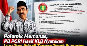 Polemik PB PGRI Memanas, Teguh Sumarno Bantah PK 32/PK/TUN/2026