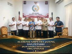 Audiensi Ampetra Jateng dan Pepabri Jalin Sinergi Penguatan Organisasi