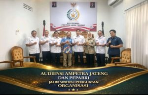 Audiensi Ampetra Jateng dan Pepabri Jalin Sinergi Penguatan Organisasi