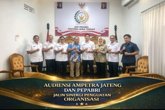 Audiensi Ampetra Jateng dan Pepabri Jalin Sinergi Penguatan Organisasi