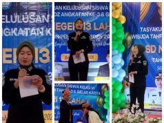 Widia Ningsih Hadiri Tasyakuran Kelulusan Siswa SDN 13